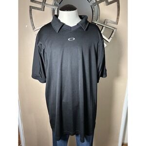 Men's Oakley X The Heritage Golf Course Triceratops Logo Poly Mesh Polo Shirt XL